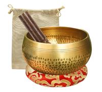 MEYAGOT Cuenco Tibetano, Juego De Cuencos Tibetanos, 8cm Cuencos Tibetanos, Cuenco De Meditación Metales Hecho A Mano Para Relajación Espiritual/Yoga/Meditación