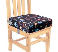 MEYAGOT Elevador Silla Para Niños Comer, 32 * 32 * 8cm Asiento Elevador Para Niños, Silla Elevadora Para Niños, Alzador Silla Para Niños Comer Fácil De Limpiar Cojín Ajustable Del Asiento Elevador