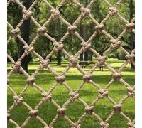 MEYAGOT Red de seguridad para niños, red de cuerda de cáñamo, red de protección para niños, red de escalada, cuerda de cáñamo de seguridad, para decoración de pared fotográfica, protección contra