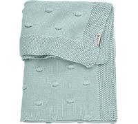 Meyco 2753053 - Manta para bebé (Punto con Nudos, 100 x 150 cm), Color Verde