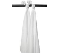 Meyco Baby Uni Swaddle Cloths, 2-Piece (Swaddle Cloths, Muslin Cloths Made of 100% Cotton, Absorbent & Quick-Drying, Multifunctional), Blanco
