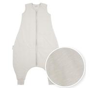 MEYCO Baby Winter Sleeping Overall Jumper (Saco de Dormir Hecho de 100% algodón Slub, Suave, Transpirable, Regula la Humedad, 2.0 TOG, tamaño: 104 cm), Greige