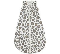 MEYCO Saco de dormir Baby Panther (de algodón 100%, con cremallera integral, agradable a la piel, resistente a las arrugas, ajuste perfecto, talla: 110), neutro