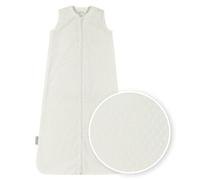 Meyco Saco de dormir Plume, para bebé (para un clima agradable al dormir, transpirable, ideal para el verano, 70 cm, 0,5 TOG), Blanco hueso
