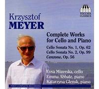 Meyer Krzysztof - MEYER:WORKS FOR CELLO/PIANO