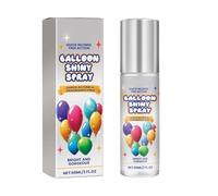 Meyjlgh Spray de brillo de globos, espray iluminador de globos de 60 ml, bola decorativa brillante para reuniones, celebraciones, bodas al aire libre, hogar, interior, festival, comercial