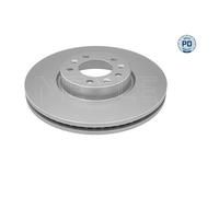 MEYLE Discos de freno para PEUGEOT: Expert, Traveller & OPEL: Vivaro, Zafira & CITROËN: Jumpy, Dispatch, SpaceTourer (Ref: 11-15 521 0046/PD)