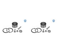 MEYLE 2x Cubo Juego Cojinete Delantero de Rueda para VW Polo Golf II Arosa 6N2