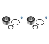 MEYLE 2x Cubo Kit Cojinete de Rueda Trasero para BMW 7er 5er Porsche 944 E32 E23