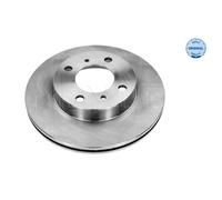 MEYLE 2X Disco De Freno Delante Ø236 Mm Ventilado Para Mitsubishi Colt V CJ_ CP_