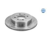 MEYLE 2X Disco De Freno Delante Ø253 Mm Para Opel Agila (A) 1.2 16V 1.0 12V H00