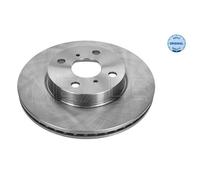 MEYLE 2X Disco De Freno Delante Ø255 Mm Ventilado Para Toyota IQ KGJ1_ NGJ1_ 1.0