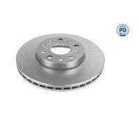MEYLE 2X Disco De Freno Delante Ø288 Mm Ventilado Para VW Golf V 1K1 1.4 16V 1.6