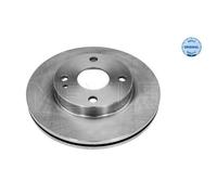 MEYLE 2x Disco de Freno Delantero Ø235 MM Ventilado para Mazda Demio Dw 1.3 16V