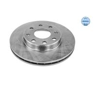 MEYLE 2x Disco de Freno Delantero Ø236 MM Ventilado para Chevrolet Chispa M300