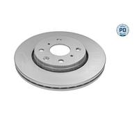 MEYLE 2x Disco de Freno Delantero Ø247 MM Ventilado para Toyota Yaris WNB1 _