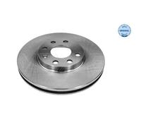 MEYLE 2x Disco de Freno Delantero Ø256 MM Ventilado para Opel Astra G Cc F48 _
