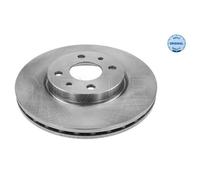 MEYLE 2x Disco de Freno Delantero Ø257.5 MM Ventilado para Fiat 500 312_ 1.4 0.9
