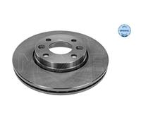 MEYLE 2x Disco de Freno Delantero Ø258 MM para Dacia Sandero II Logan MCV Js _