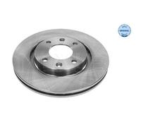 MEYLE 2x Disco de Freno Delantero Ø266 MM Ventilado para Opel Crossland X 75 1.2