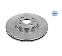 MEYLE 2x Disco de Freno Delantero Ø275 MM para Toyota Yaris _ P9 _ 1.0 Vvt-I 1.3