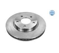 MEYLE 2x Disco de Freno Delantero Ø276 MM para Mitsubishi Lancer VIII Sportback