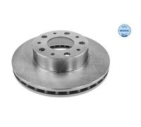 MEYLE 2x Disco de Freno Delantero Ø280 MM Ventilado para Fiat Ducato Caja 250_
