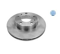 MEYLE 2x Disco de Freno Delantero Ø280 MM Ventilado para Fiat Ducato Caja 250