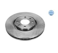 MEYLE 2x Disco de Freno Delantero Ø283 MM para Opel Crossland X 75 1.2 1.6 Turbo