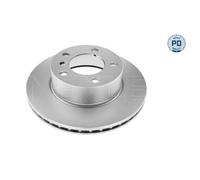 MEYLE 2x Disco de Freno Delantero Ø284 MM Ventilado para BMW 1er F20 118i 116i
