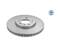 MEYLE 2X Disco De Freno Delantero Ø285 Mm Ventilado Para Opel Vectra C Saab 9-3