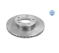 MEYLE 2x Disco de Freno Delantero Ø286 MM Ventilado para BMW 3er Compact E46 316