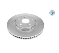 MEYLE 2x Disco de Freno Delantero Ø296 MM Ventilado para Toyota Auris _ E18 _