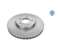 MEYLE 2x Disco de Freno Delantero Ø300 MM Ventilado para Ford S WA6 2.0 TDCI 2.2