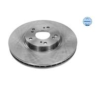 MEYLE 2x Disco de Freno Delantero Ø300 MM Ventilado para Honda Accord VII CL 2.0