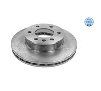 MEYLE 2x Disco de Freno Delantero Ø300 MM Ventilado para Mercedes Benz Sprinter