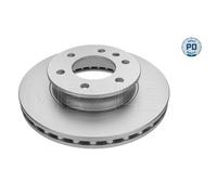 MEYLE 2x Disco de Freno Delantero Ø300 MM Ventilado para Mercedes-Benz Sprinter