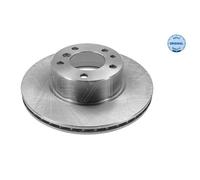 MEYLE 2x Disco de Freno Delantero Ø302 MM Ventilado para BMW 5er E34 520i 24V
