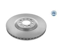 MEYLE 2x Disco de Freno Delantero Ø312 MM para Audi A1 Sportback 8XA 8XF 1.4