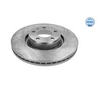 MEYLE 2x Disco de Freno Delantero Ø321 MM Ventilado para Audi A6 Allroad 4FH C6