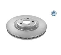 MEYLE 2x Disco de Freno Delantero Ø345 MM para Audi Q5 8RB 2.0 Tdi Quattro 3.0