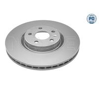 MEYLE 2x Disco de Freno Delantero Ventilado Apto Para Volvo XC60 II 246 2.0 D4