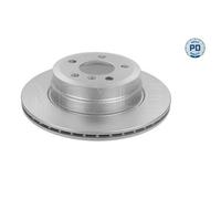 MEYLE 2X Disco De Freno Trasero Ø320 Mm Ventilado Para BMW X5 F15 F85 XDRIVE30D