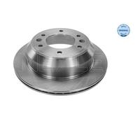 MEYLE 2X Disco De Freno Trasero Ø324 Mm Ventilado Para Hyundai H-1 Travel TQ 2.5