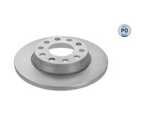 MEYLE 2x Disco Freno Trasero Ø255 MM Completo para Audi A4 8EC B7 2.0 1.6 8E2 B6