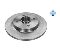 MEYLE 2x Disco Freno Trasero Ø268 MM Completo para Citroën B9 1.6 HDI 90Mf