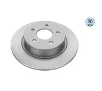 MEYLE 2x Disco Freno Trasero Ø280 MM Completo para Ford Kuga II DM2 1.5 Ecoboost