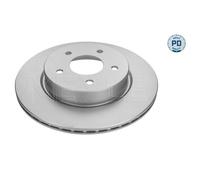 MEYLE 2x Disco Freno Trasero Ø292 MM para Nissan Leaf ZE1 Eléctrico ZE1 _