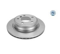 MEYLE 2x Disco Freno Trasero Ø300 MM para BMW 3er Touring F31 320d 318d 4 Gran