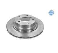 MEYLE 2x Disco Freno Trasero Ø300 MM Ventilado para BMW 1er E87 116i 118i E81